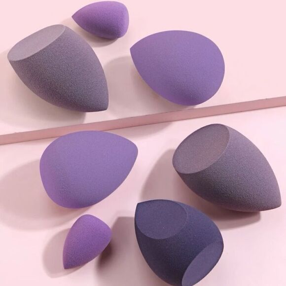 7pc Makeup Sponge Set - Picture 1 of 8